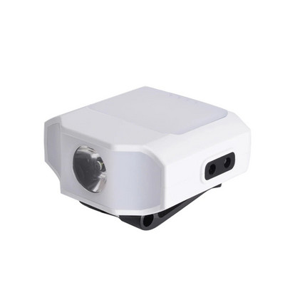 COB LED prednje svjetlo, 6 načina rada, 400 lm senzorska kapa, šešir, prednje svjetlo s kopčom, 1000 mAh tip-C punjivo prednje svjetlo za ribolov, planinarenje