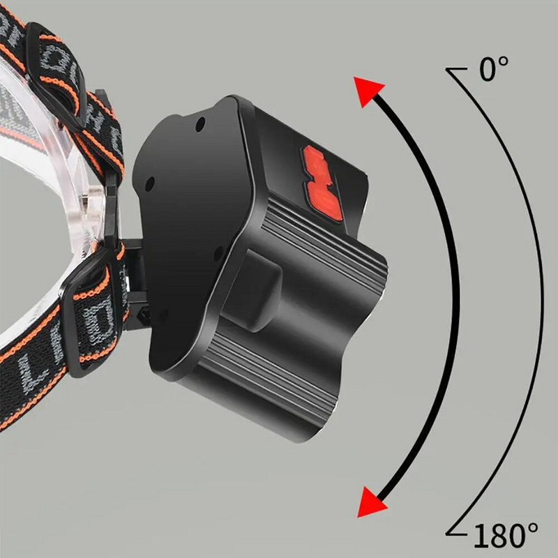 Laetav esilatern 5 režiimiga veekindel ülihele 11 LED-pealamp Võimas esilatern taskulamp välimatkarattasõiduks