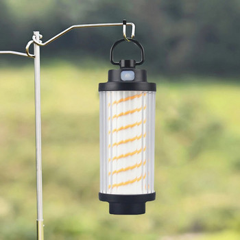 Преносима къмпинг лампа 38explore Акумулаторна нощна лампа с 4 режима на осветление с пръстен за окачване за туризъм, риболов, аварийна лампа за палатка