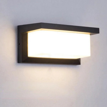 Φωτιστικό τοίχου εξωτερικού χώρου Led Φωτιστικό τοίχου εξωτερικού χώρου Led Αδιάβροχο φως Porche Led Light με λάμπα αισθητήρα κίνησης Φωτισμός εξωτερικού χώρου