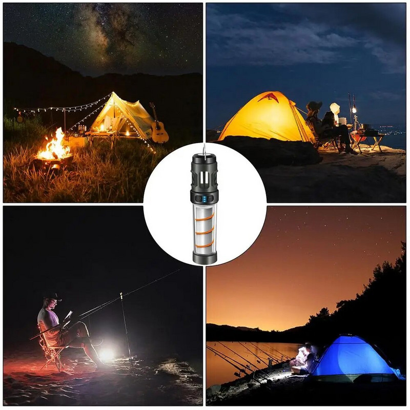 3 u 1 Prijenosna svjetiljka protiv komaraca Vanjska lampa protiv komaraca Kampiranje Ribolov Alati za planinarenje Svjetlo protiv komaraca Lampion za šator