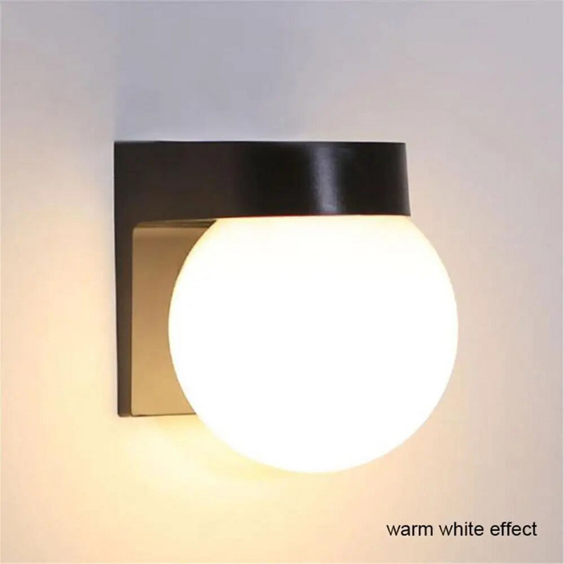 Europska vanjska zidna svjetiljka vodootporna vrtna svjetla retro kreativna akrilna sjenila rasvjeta za ogradu za balkonska vrtna vrata sjenice