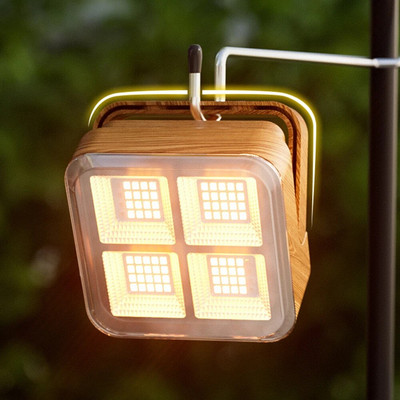 Лампа за къмпинг палатка Слънчева прожекторна светлина Външен LED рефлектор Прожектор Акумулаторен прожектор Строителна лампа Ремонтно осветление