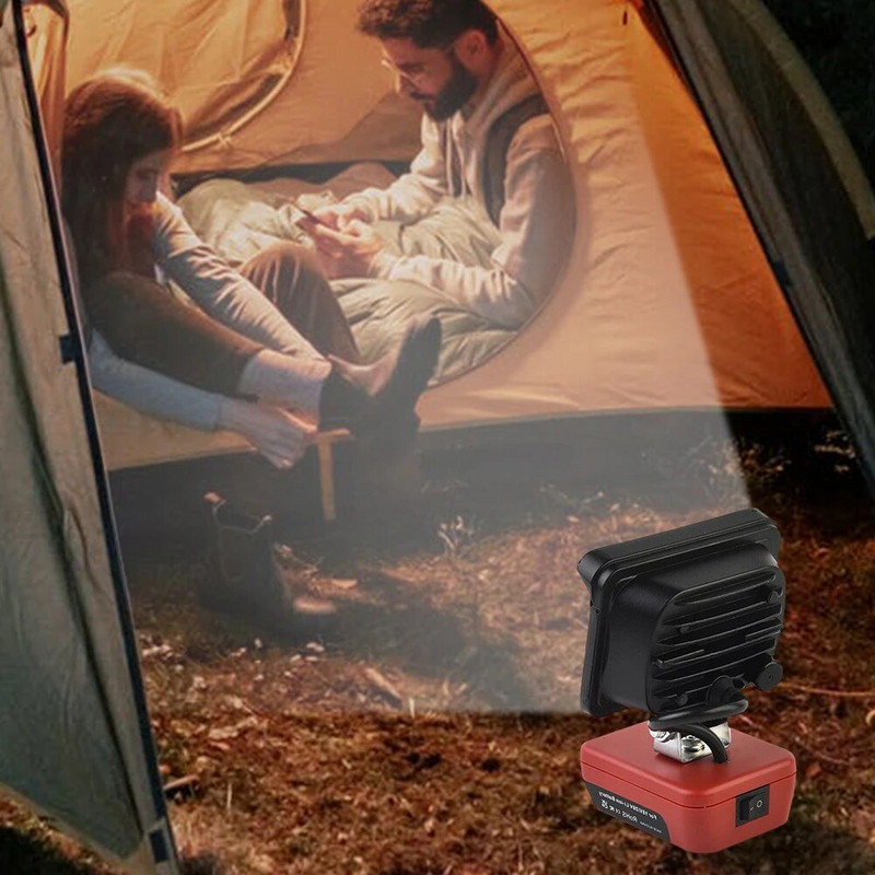 Pentru Milwaukee Litiu M18 20V Baterii LED Lumini de lucru Lanterne Lanternă electrică Spot Lampă portabilă de camping de urgență
