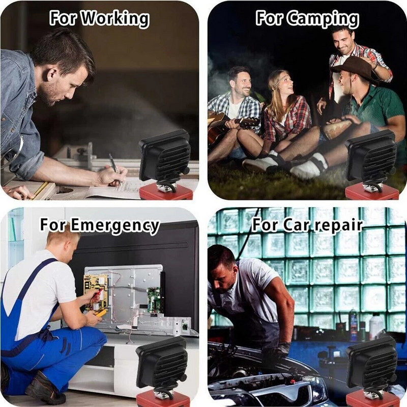 Pentru Milwaukee Litiu M18 20V Baterii LED Lumini de lucru Lanterne Lanternă electrică Spot Lampă portabilă de camping de urgență