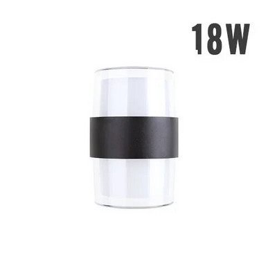 Iluminat în aer liber Gard de grădină rezistent la apă Ușă de verandă Curte Balcon Lampă decor exterior Acasă Aluminiu Lampă de perete LED de exterior