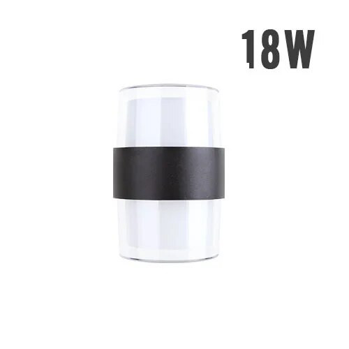 Iluminat în aer liber Gard de grădină rezistent la apă Ușă de verandă Curte Balcon Lampă decor exterior Acasă Aluminiu Lampă de perete LED de exterior