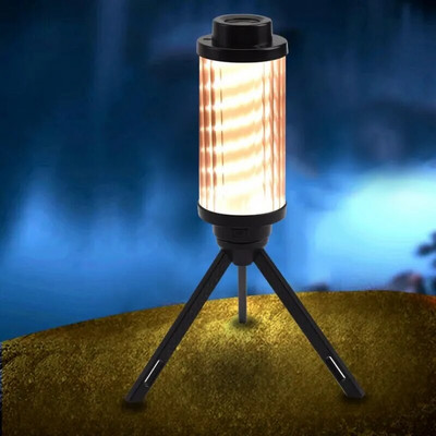 Prijenosna svjetiljka za kampiranje Načini rada Punjivo svjetlo za šator Indikator snage s prstenom za vješanje za hitne slučajeve planinarenja i ribolova