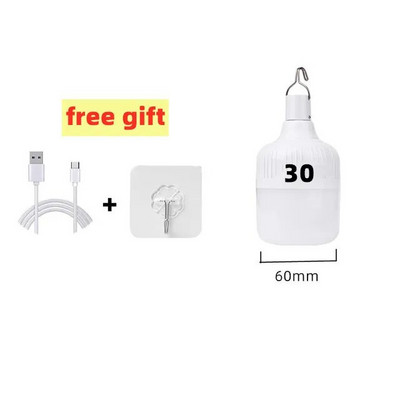 500 W USB-taaslaetav LED-hädavalgustid välistingimustes kasutatavad kaasaskantavad laternad hädaabilampide lambipirn Aku latern BBQ matkavalgusti