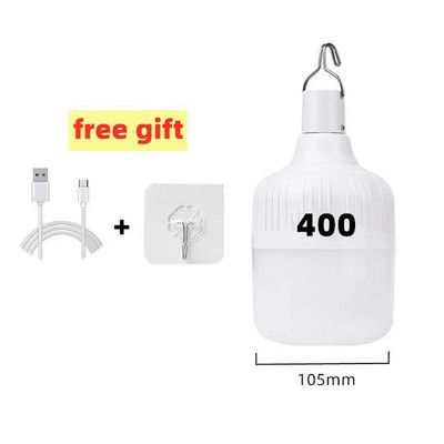 500 W USB-taaslaetav LED-hädavalgustid välistingimustes kasutatavad kaasaskantavad laternad hädaabilampide lambipirn Aku latern BBQ matkavalgusti