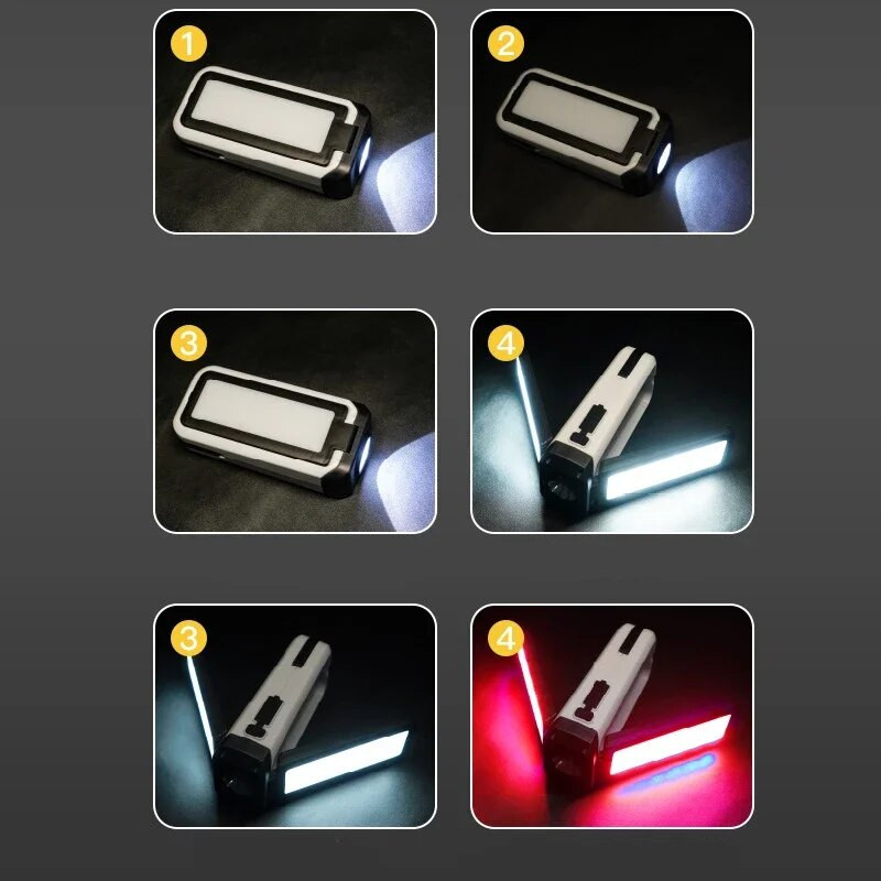 LED svjetiljka SOS Flash Lampioni za kampiranje Prijenosni sklopivi lampaš Svjetiljka Power Bank Baklja za avanturistički ribolov na otvorenom