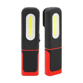 LED MiniWork Light, Μαγνητικός επίπεδος φακός, Φορητός Εξαιρετικά Φωτεινός Φωτεινός Αδιάβροχος Φωτισμός τσέπης 3 Λειτουργιών για Εργασία, Κάμπινγκ