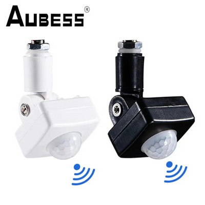 AC85-265V Human Motion Sensor Smart Home PIR Motion Sensor Detector PIR Motion Sensor Adjustable PIR Switch Light Sensor Switch