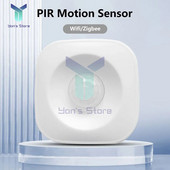 Tuya ZigBee/WiFi PIR senzor pokreta Bežični infracrveni detektor Sigurnosni protuprovalni alarm Senzor Smart life Kompatibilna kontrola s aplikacijom