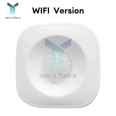 Tuya ZigBee/WiFi PIR senzor pokreta Bežični infracrveni detektor Sigurnosni protuprovalni alarm Senzor Smart life Kompatibilna kontrola s aplikacijom