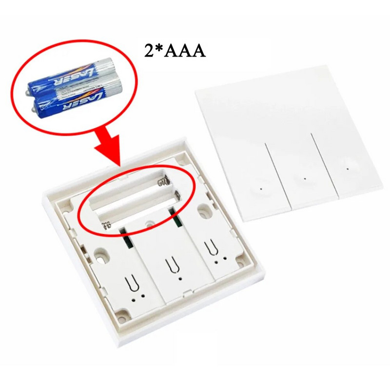 Tedeligo 2,4 GHz Ewelink WiFi Smart Switch Controller 110v 220v 30A Prekidač svjetla Zidni prekidač, Timing Voice Module radi s Alexom