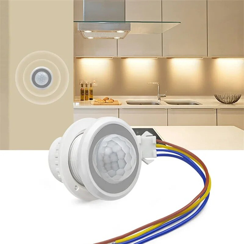 110v 220v Home Outdoor Indoor Infrared Light Sensor Motion 45s Time Delay Home Lighting PIR Διακόπτης LED Sensitive Night Lamp
