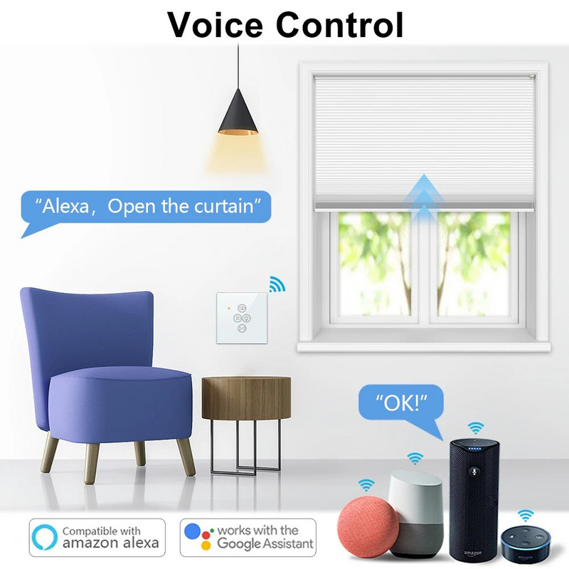 Tuya WiFi prekidač za svjetlo za zavjese za rolete Aplikacija Daljinski upravljač Google Home Alexa Timer Automation DIY