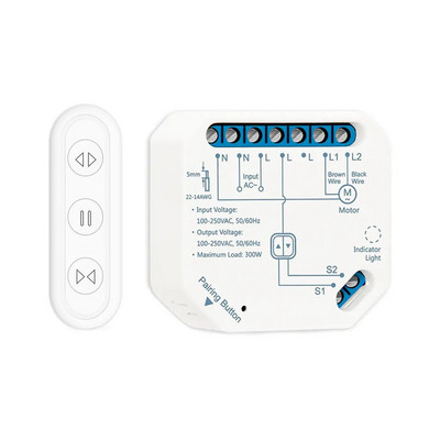 Tuya Smart Life Modul prekidača zavjesa Daljinski upravljač Roletne Roletne RF+WIFI App Timer Google Home Aelxa Echo Smart Home