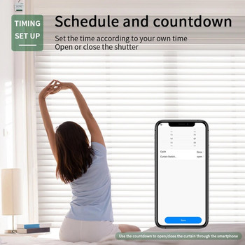 Tuya Smart WiFi Curtain Switch Blind Rolling Shutter RF433MHz Remote Control For Smart Life App Support Google Home Alexa