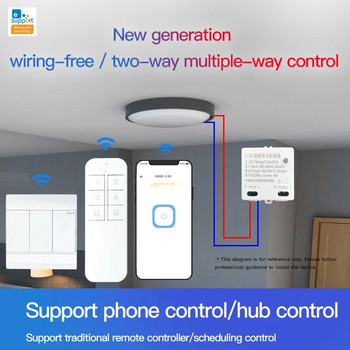 BASIC-2.4G Smart Switch Ewelink APP/WeChat Applet Remote Control Smart Home Automation Module Работа с Ewelink 2.4G Gateway