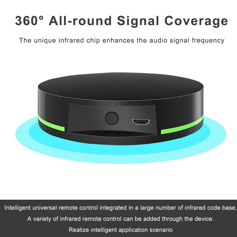 Tuya WiFi IR daljinski upravljač Pametni univerzalni za TV klima uređaj Daljinski univerzalni upravljač Radi s Alexa Google Home Alice