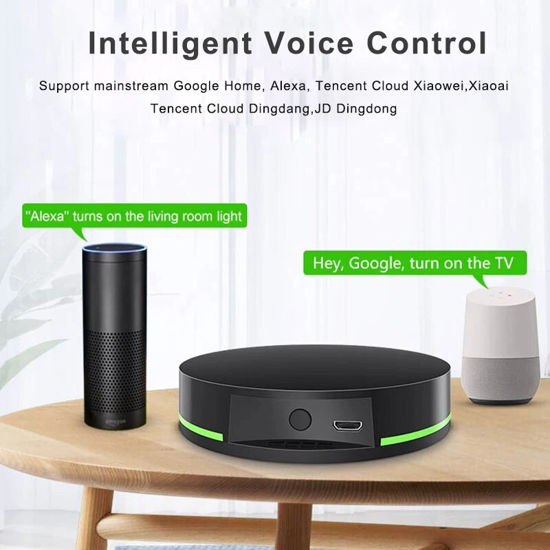 Tuya WiFi IR daljinski upravljač Pametni univerzalni za TV klima uređaj Daljinski univerzalni upravljač Radi s Alexa Google Home Alice