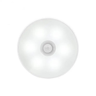 Αισθητήρας κίνησης Νυχτερινό φως Έξυπνος αισθητήρας φωτός σώματος USB νυχτερινή φόρτιση Λάμπα κρεβατοκάμαρας Χρήση για ντουλάπα μπάνιου κουζίνας