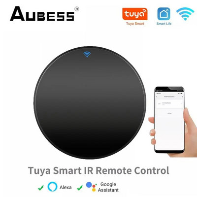 Tuya Smart IR Remote Control Smart Life за интелигентна домашна автоматизация Замяна на TV DVD Вентилатор Remote Работи с Alexa Google Home