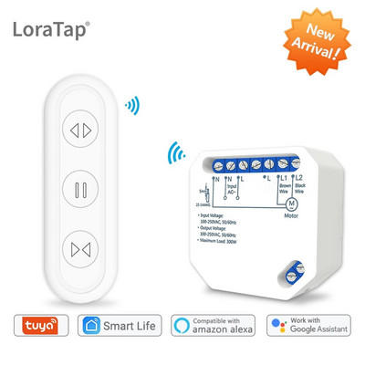 Tuya Smart Life WiFi prekidač za zavjese s daljinskim upravljačem za električne rolete Krema za sunčanje Google Home Alexa Smart Home