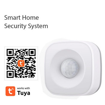 Wifi детектор Безопасна охранителна аларма Чувствителна автоматизация Преместващ се интелигентен сензор Smart Life Home Човешка инфрачервена безжична Tuya