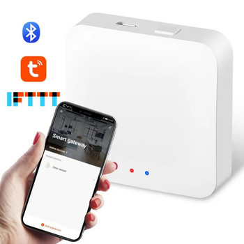 Tuya Smart Gateway Hub Home Automation WiFi Bluetooth Mesh APP Τηλεχειριστήριο Εργασία με Alexa Google Home Gateway