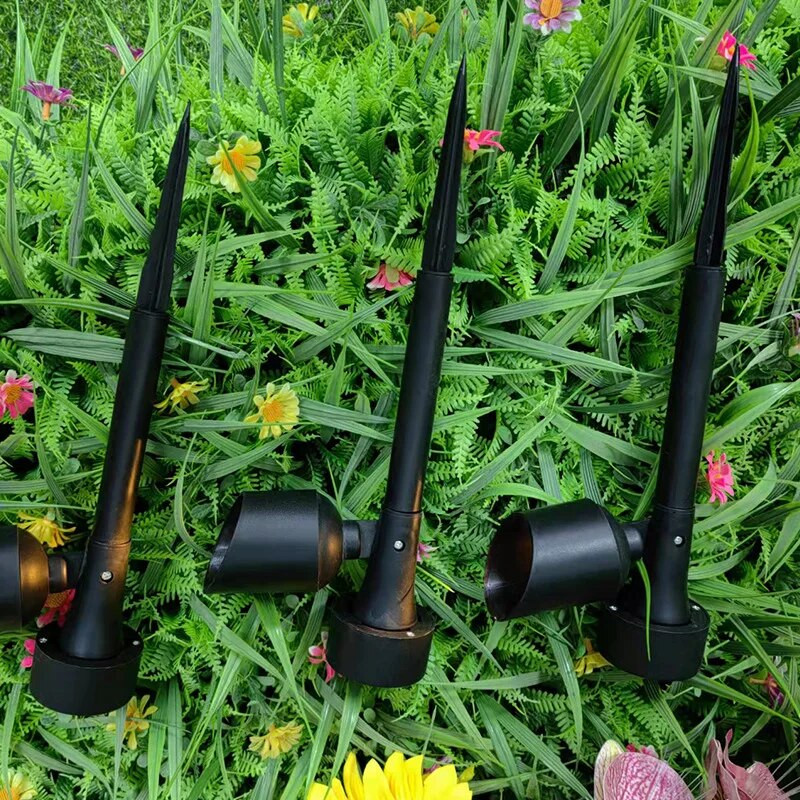 Vanjska LED solarna svjetiljka za travnjak Plastični vodootporni reflektor Svjetlo u boji Topla svjetlost Bijelo svjetlo Vrtno svjetlo Solarna dekoracija za vile