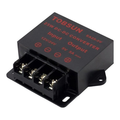 DC 12V kuni 5V 10A 24V kuni 5V 3A 5A 10A 15A DC alalisvoolu muundur Regulaator Auto astmeline reduktor 12V/24V kuni 5V 3A 5A 10A 15AMP