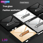 Europska Britanska Francuska Standardna utičnica s prekidačem od kaljenog stakla sa svjetlosnim indikatorom, samoresetiranje 1 2 3 4 Višestruke zidne utičnice