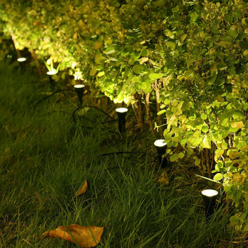 Φως γκαζόν Ηλιακό φως LED Ηλιακό φως φλόγας COB Φωτιστικό κήπου Λαμπτήρα εξωτερικού χώρου LED Spike Light Εδάφους Φωτιστικό κήπου Landscape Lawn Lamp Road