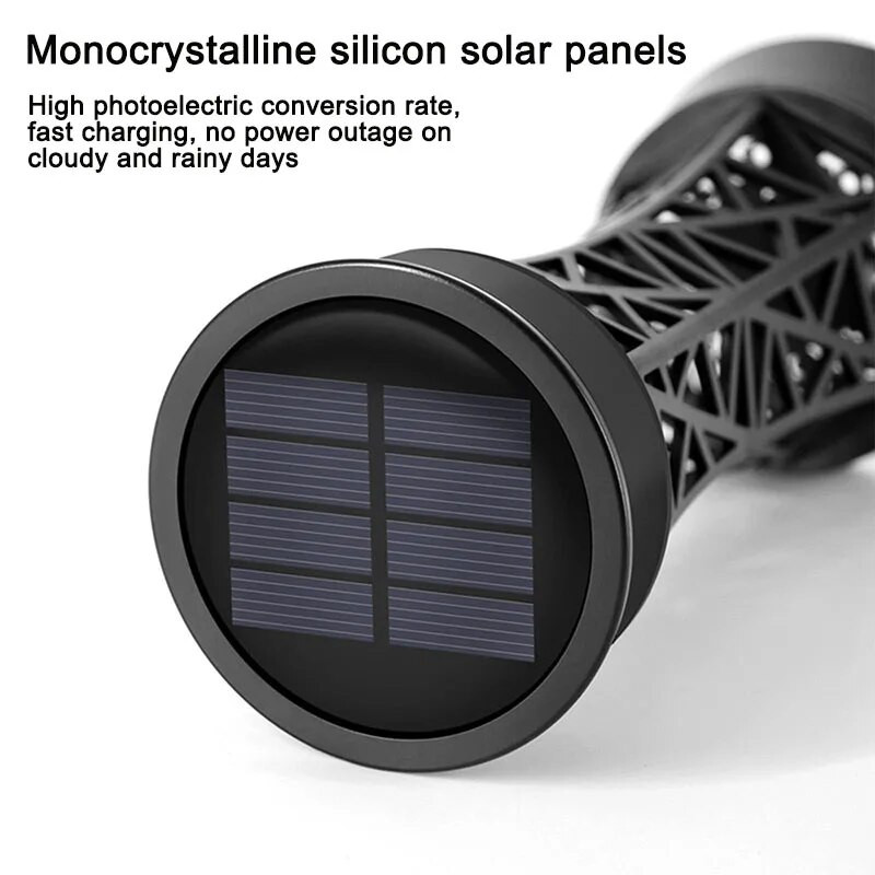 LED vanjska solarna svjetla za travnjak Reflektori za krajolik Svjetiljka za stazu u vrtu Bežična vanjska rasvjeta na solarni pogon za šetalište u dvorištu