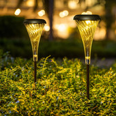 4 kom solarnih pristupnih svjetala nova vanjska IP65 vodootporna automatska uključivanja/isključivanja solarnih vrtnih krajobraznih staza svjetlo travnjaka