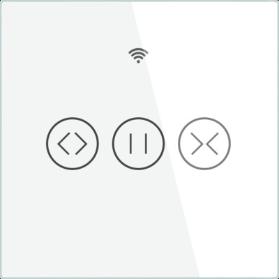 Moes WiFi RF433 Smart Touch Zavjese Rolo zavjese Prekidač motora Tuya Smart Life App Daljinski upravljač Radi s Alexa Google Home