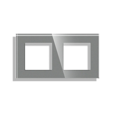 Električne utičnice Staklena ploča Internetska utičnica TV ST CAT6 RJ45 Funkcijski dijelovi Dupla USB utičnica EU zidni utikač DIY pribor