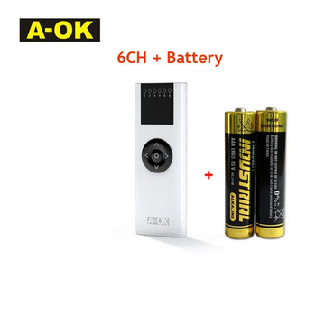 A-OK AC114 01/02/06/16 Κανάλι φορητός ασύρματος πομπός για τηλεχειριστήριο OK RF433 Curtian Motor/Σωληνοειδές μοτέρ για το σπίτι