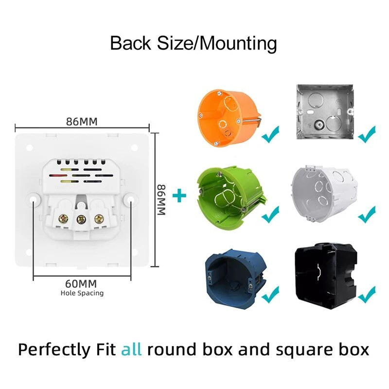 Aingh francuska zidna električna utičnica PC plastična električna utičnica s USB 5V 2A dvostruki usb utikač 86 tip utičnice 16A 220V