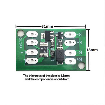 10 бр. Соларен контролер за зареждане на превключвател за улично осветление Платка за зареждане на контролер за зареждане Платка за зареждане на литиева батерия