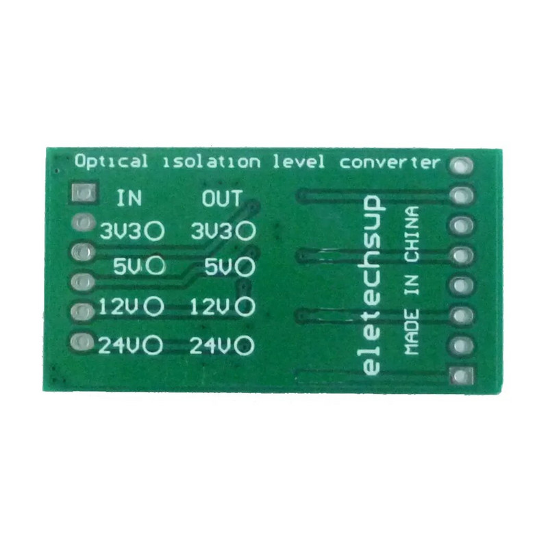 3PCS 4ch 3.3V 5V 12V Modul za konverziju digitalne logičke razine PNP/NPN u NPNO optička izolacijska ploča za PLC relej LED