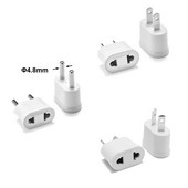 EU csatlakozó adapter amerikai–euro európai hálózati adapter USA–EU utazási adapter AC átalakító elektromos töltő aljzatok