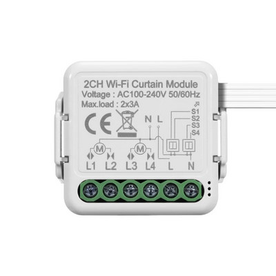 WIFI Smart Curtain Switch modul za rolete Tuya/Smartlife daljinski upravljač DIY kompatibilan s Google Home Alexa glasovnim upravljanjem