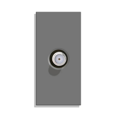 ES stiklo plokštės sieninis lizdas su USB tipo c televizoriumi ST CAT6 interneto RJ45 Funkcinis raktas Elektros lizdas „Pasidaryk pats“ nemokamas derinys