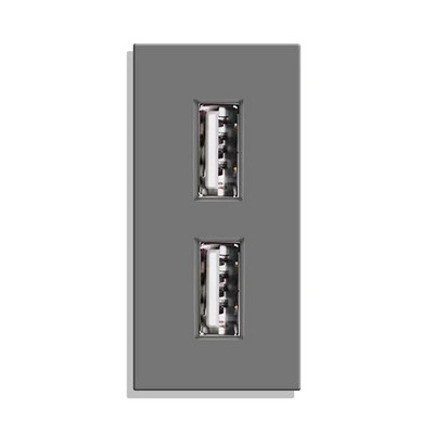 ES stiklo plokštės sieninis lizdas su USB tipo c televizoriumi ST CAT6 interneto RJ45 Funkcinis raktas Elektros lizdas „Pasidaryk pats“ nemokamas derinys