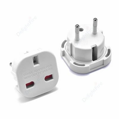 Egyesült Királyságból EU csatlakozó adapter brit Európába utazási adapter Korea és euró konverter adapter EU elektromos dugó brit Scoket aljzat