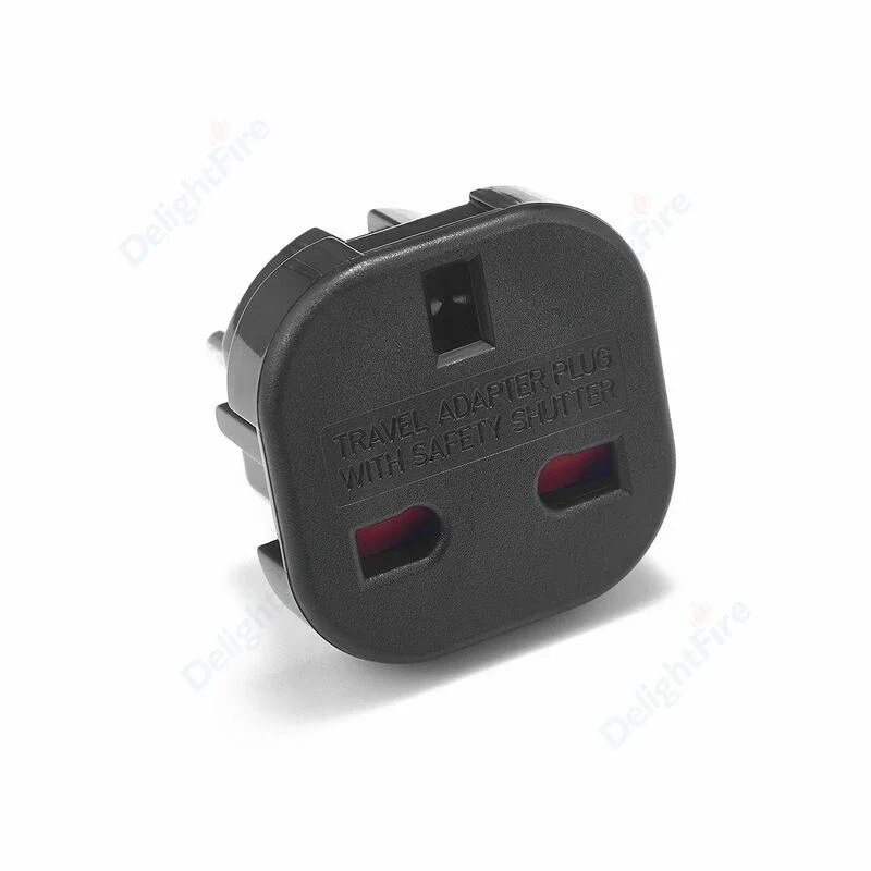 Adapter za utikač iz UK u EU Putni adapter iz Britanije u Europu Adapter pretvarača iz Koreje u euro EU električni utikač Britanski Scoket Outlet